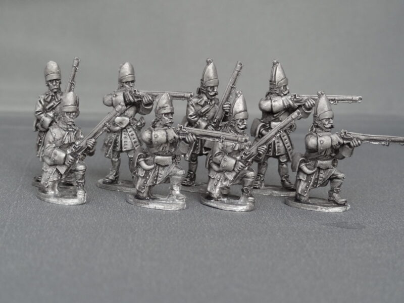 GNW Saxon Grenadiers stood and kneeling