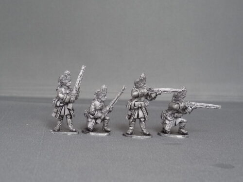 GNW Russian Grenadiers in Bearskins Firing