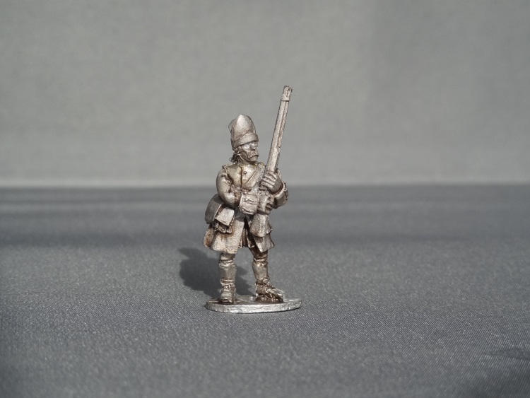 WSS Danish Grenadier stood presenting