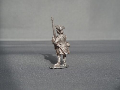 WSS Danish musketeer stood presenting