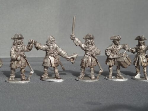 Danes-0141 WSS Danish foot Regiment stood firing