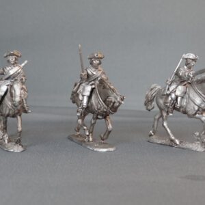 GNW Swedish grenadiers in short cloth mitre charging