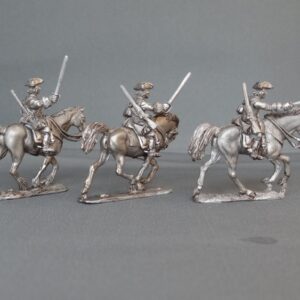 GNW Swedish cavalry troopers charging