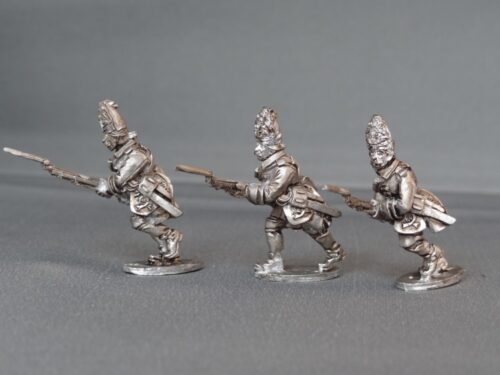 GNW Swedish grenadiers in Brass plated mitres charging