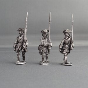 GNW Swedish foot regiment in Tricorns marching