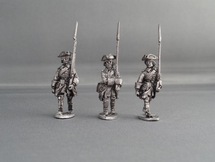 GNW Swedish Musketeers in Tricorns marching