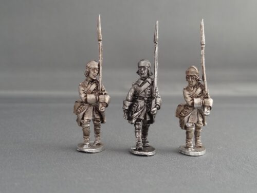 GNW Swedish musketeers marching in Karpus