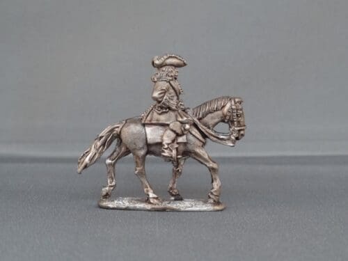 Mounted Officer Horse trotting