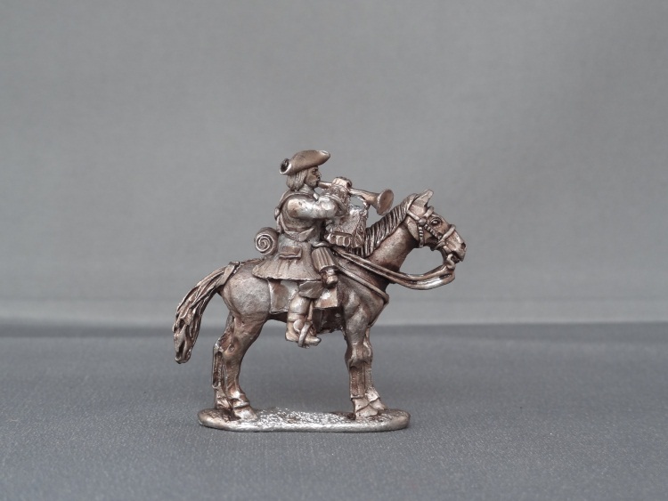 Mounted Trumpeter Horse stood