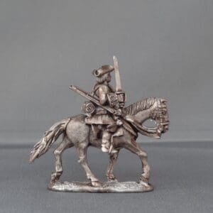 WSS Horse Command with pistols advancing