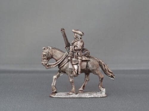 WSS Horse with carbine horse trotting