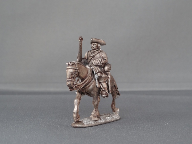 WSS Horse with carbine horse trotting