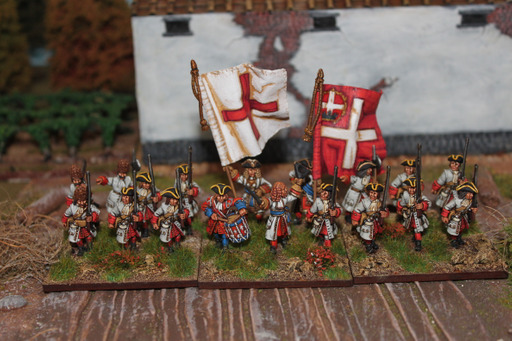 Foot Regiment marching