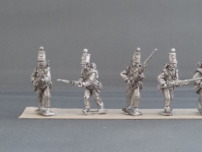 Crimean War British line Infantry flank company advancing