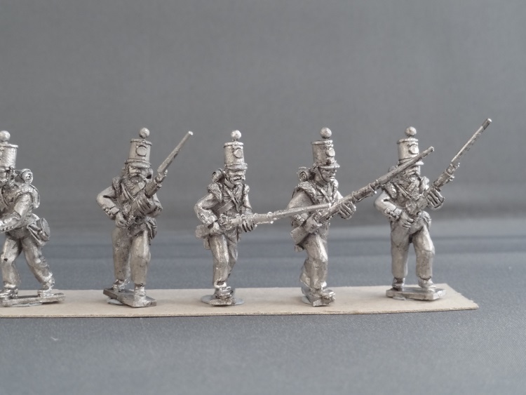 Crimean War British line Infantry flank company advancing
