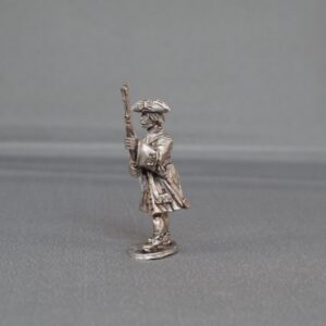 French Grenadier stood presenting no lace