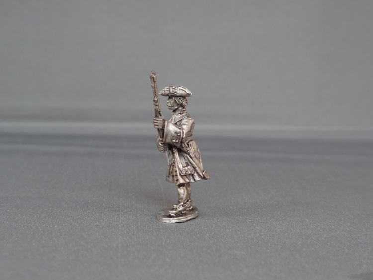 French Grenadier stood presenting no lace