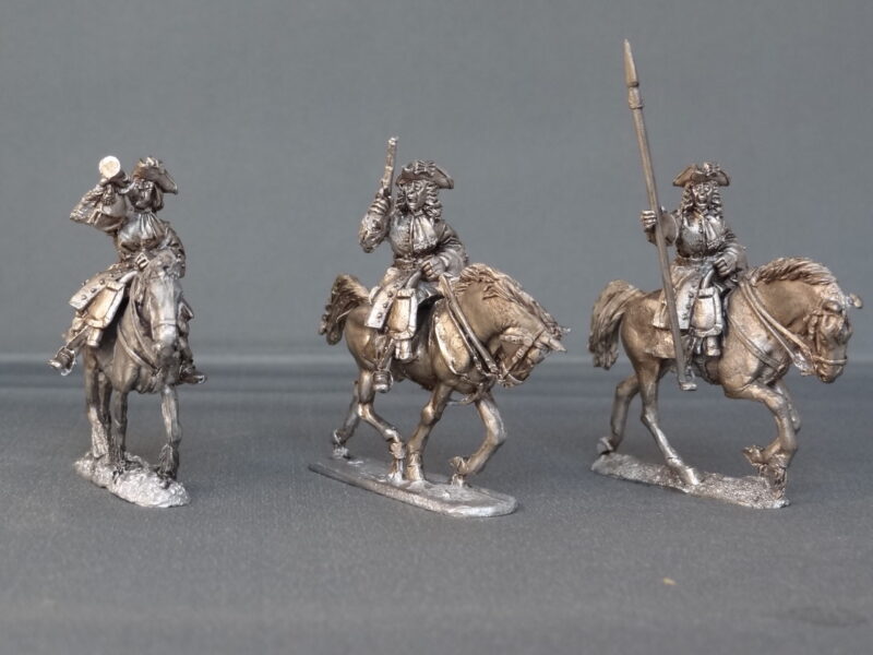 French/Spanish horse command advancing