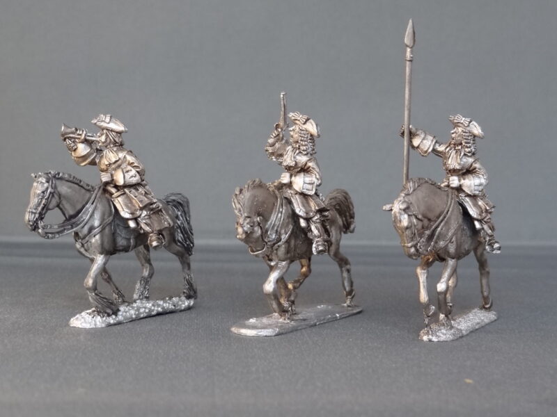 French/Spanish horse command advancing