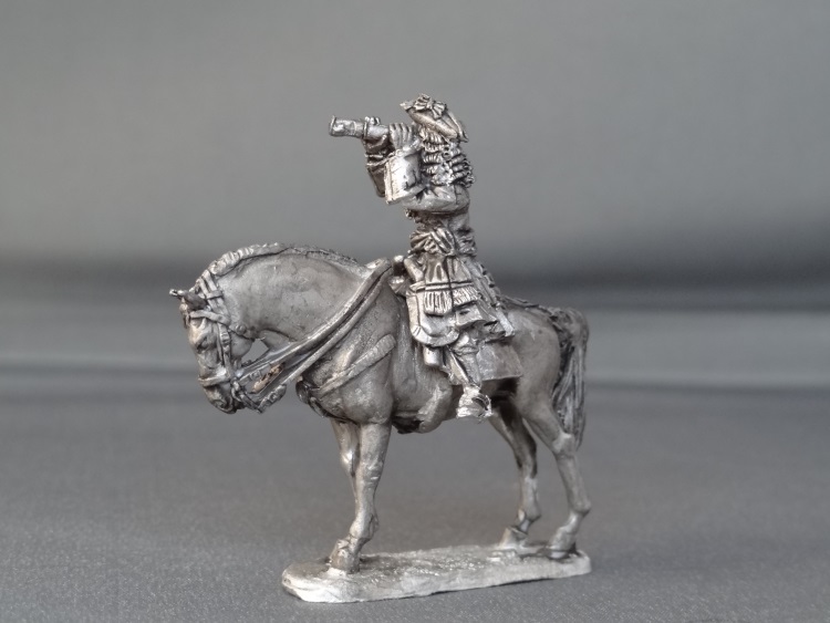 General officer with telescope