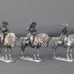 French/Spanish horse with pistols standing horses