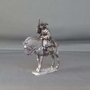 French/Spanish horse troopers with pistols standing horse