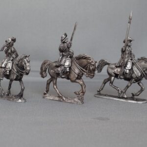 Cuirassier command in Floppy hats charging