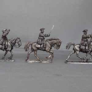 WSS Cuirassier Command in German helmets charging