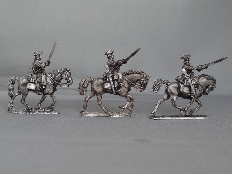 WSS Cuirassier troopers in Tricorns charging