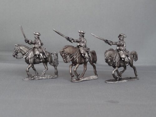 WSS Cuirassier troopers in Tricorns charging