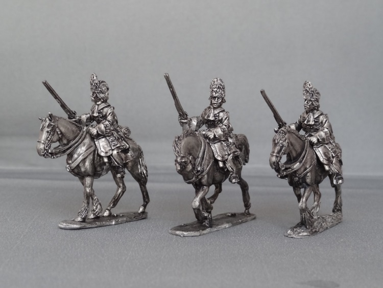 German Horse Grenadiers advancing