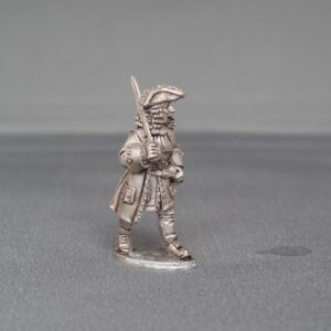 officer marching with sword