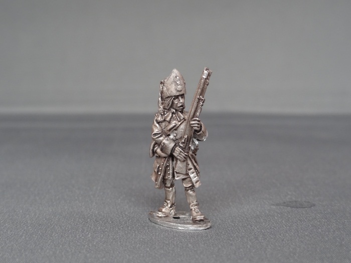Grenadier of Austrian Brandenburg Bayreuth presenting