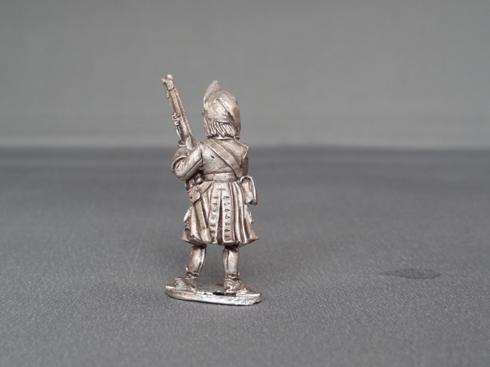 Grenadier of Austrian Brandenburg Bayreuth presenting