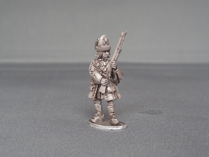Grenadier of old Tercio's stood presenting
