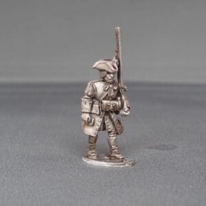 Grenadier of Walloon Guards stood presenting
