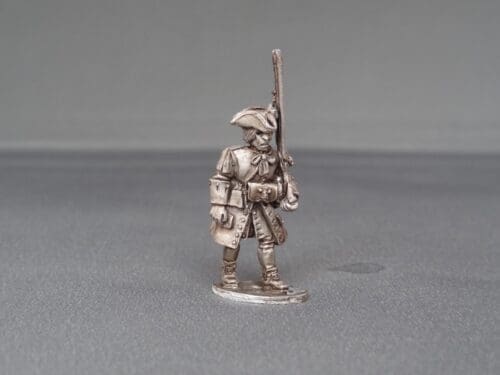 Spanish fusilier marching