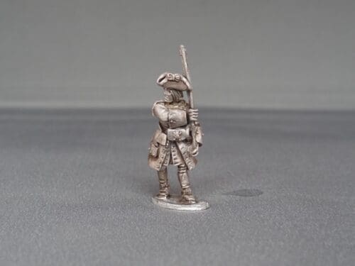 Spanish fusilier marching