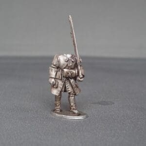 Musketeer of Spanish and Walloon Guards marching