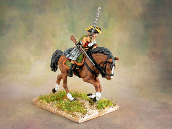 French/Spanish horse regiment charging