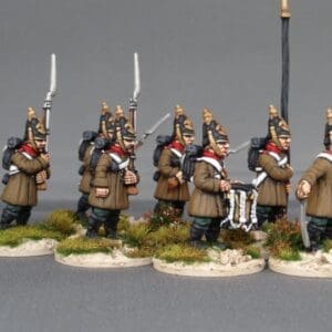 24 figure Crimean Russian Infantry Regiment