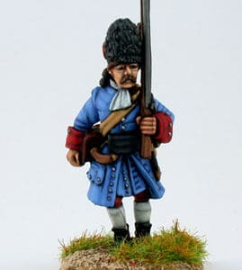 Grenadier in bearskin marching wssg05