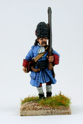 Grenadier in bearskin marching wssg05