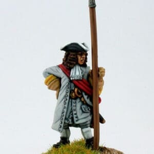 officer marching with sword