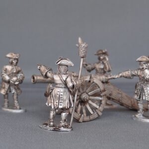 Field gun and crew