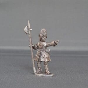 Grenadier in Bearskin advancing high porte wssg07