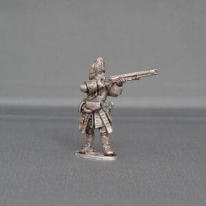 British regiment stood giving fire