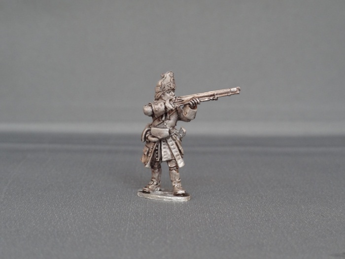 Dutch Regiment stood and kneeling giving fire