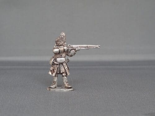 Foot Regiment stood firing