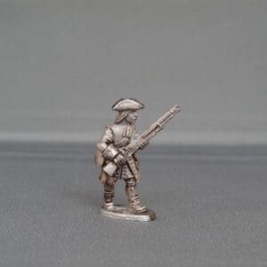 Musketeer marching sloped arms with cockade